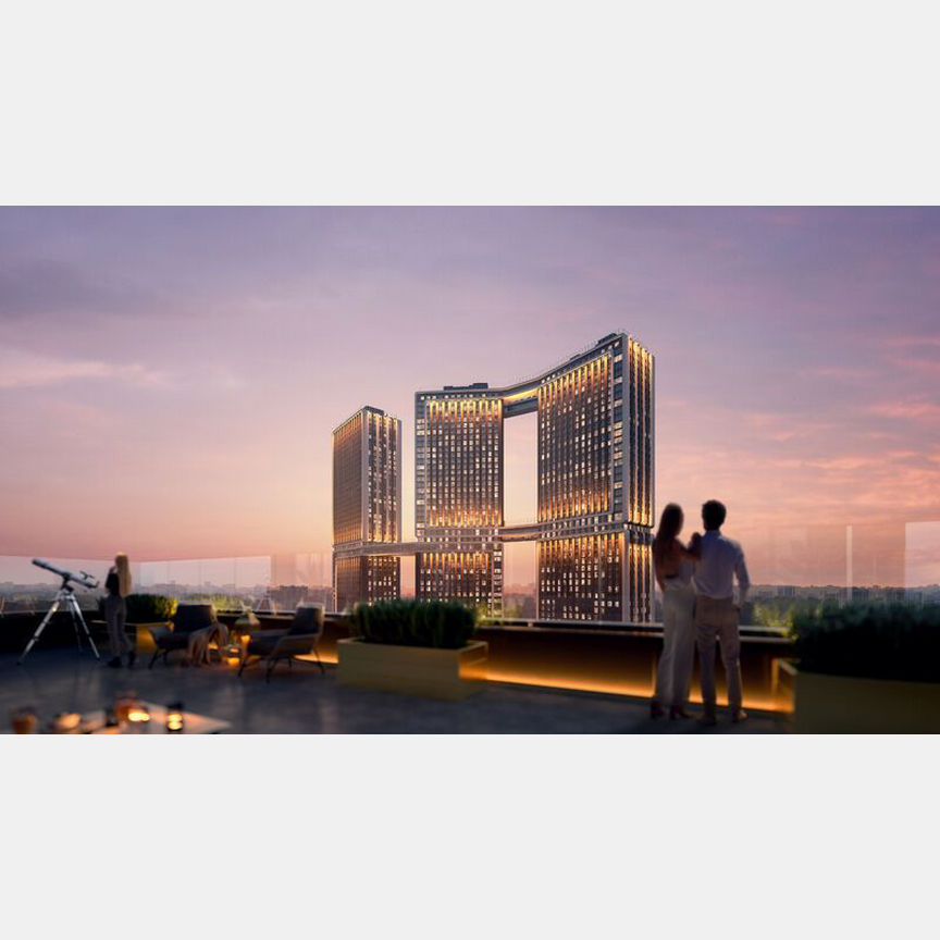 Квартира-студия, 25,5 м², 3/50 эт.