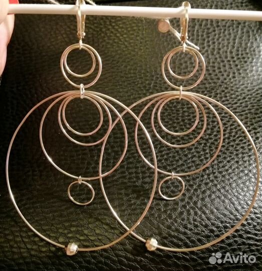 Серьги серебро 925 проба (новые)