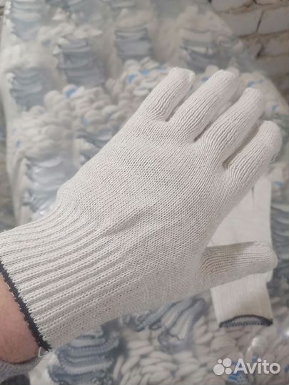 Перчатки рабочие 6 нитка с пвх 200 пар