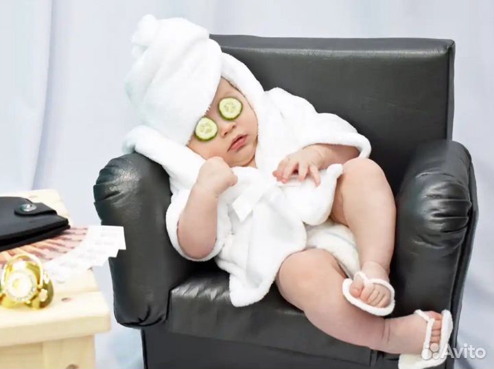 Халатик детский для ньюборн фото