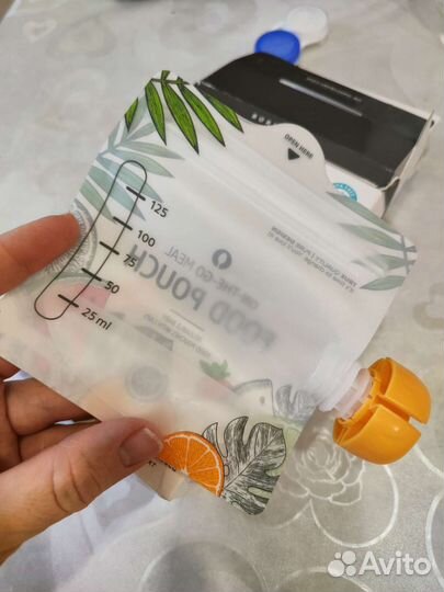 Многоразовые пакеты / паучи для детского питания