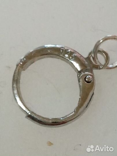 Серьги Из Малахита и Серебра