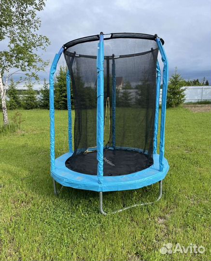Батут с сеткой