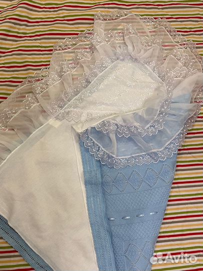 Конверт на выписку для мальчика летний