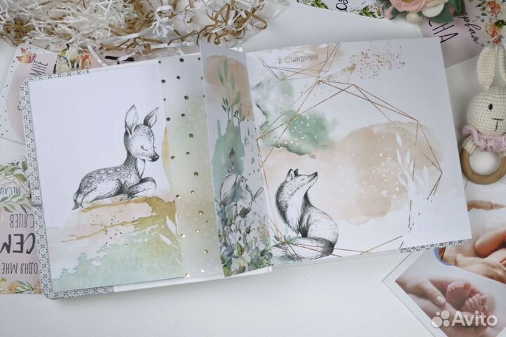 Альбом ручной работы новый