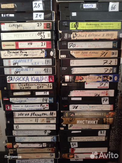 Видеокассеты запись с тв