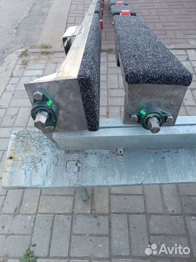 Роликовые ложементы для лодочного прицепа мзса