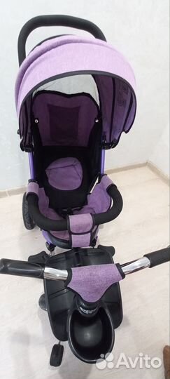 Трехколесный велосипед коляска