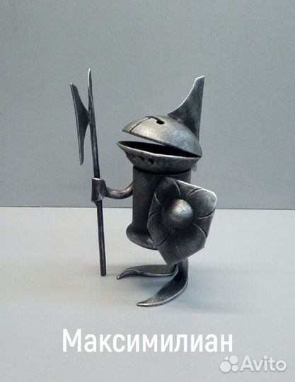 Кованые фигурки рыцарей