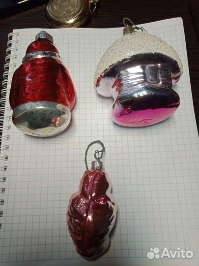 Елочные игрушки СССР