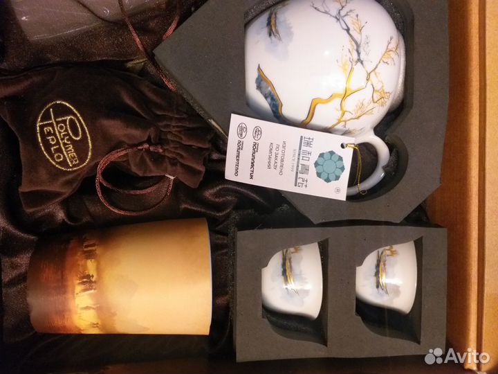 Чайный подарочный набор на 4 персоны