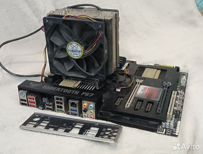 I7-2600K, Sabertooth P67, 16Gb озу