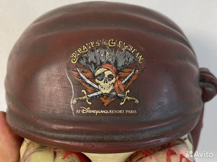 Череп Disneyland пираты Карибского моря