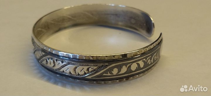 Браслет. серебро 875 проба(звезда) СССР 16,5 гр