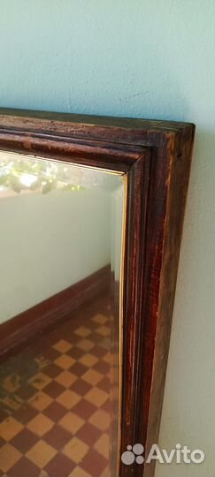 Зеркало старинное в раме
