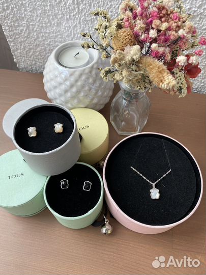 Серьги, подвеска Tous