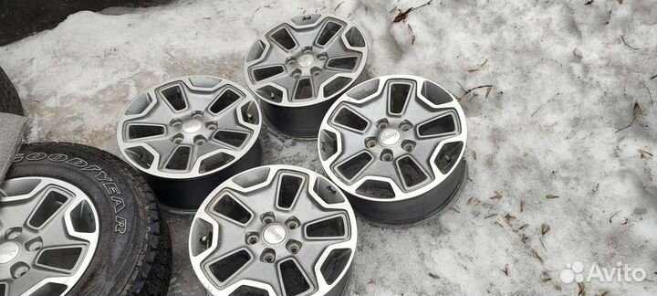 Диски литые для Jeep wrangler Rubicon