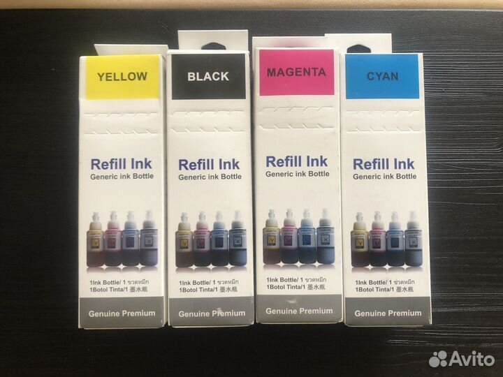 Чернила Epson набор 4*100ml