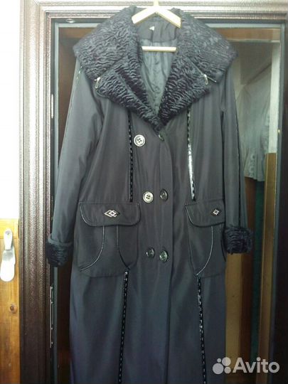 Пальто зимнее
