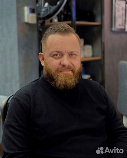 Мужская стрижка в барбершопе