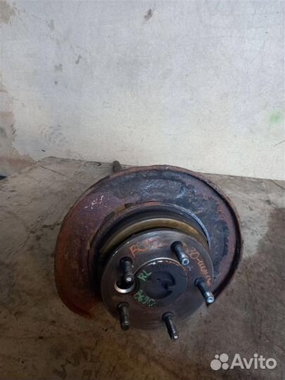 Полуось задняя левая ssang yong Kyron D100