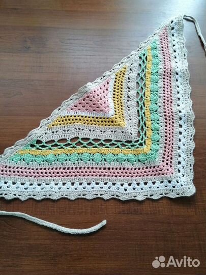 Бандана-косынка и салфетки под кружку