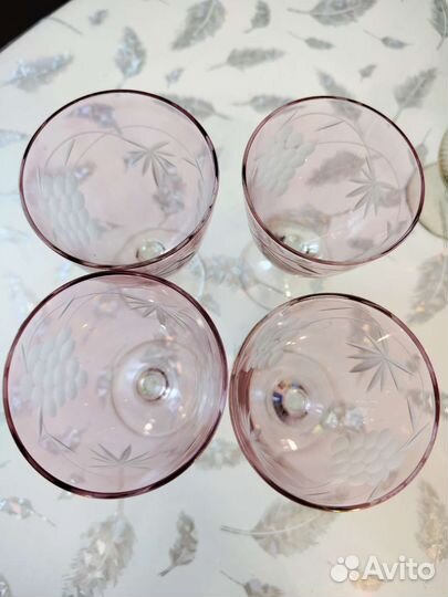 Бокалы фужеры рюмки СССР