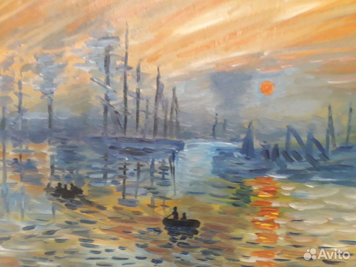 Катины по мотивам Клода Моне,30х40