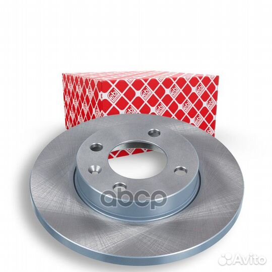 Торм.диск пер.239x12 4 отв. VW Golf II