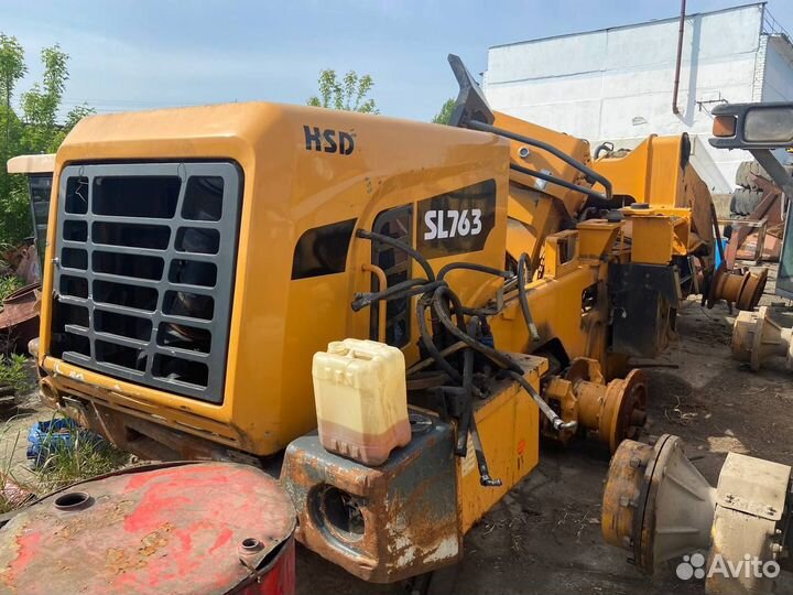 На запчасти. Hyundai SL763. Погрузчик. Разбор