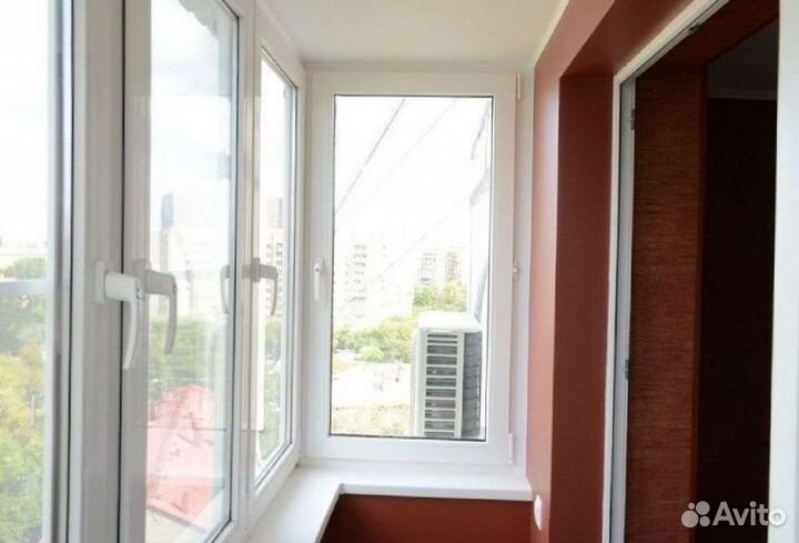 Пластиковое окно с установкой