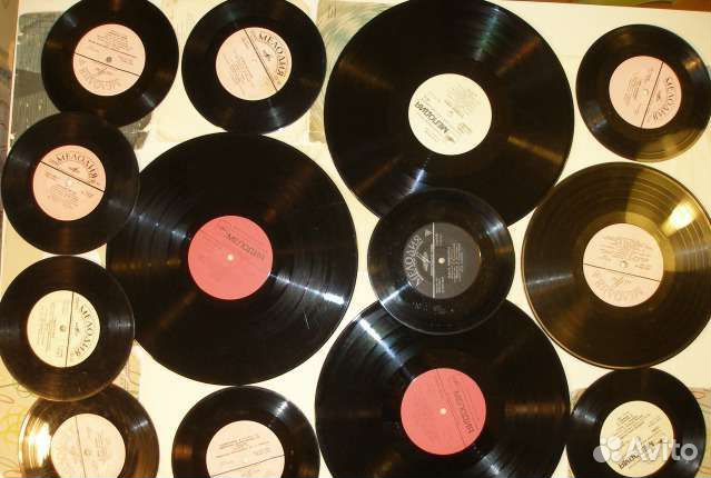 Пластинки детские сказки и стихи