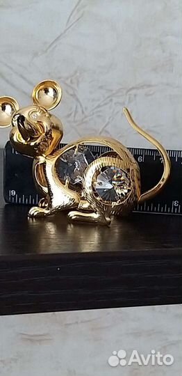 Фигурка мышки с кристаллами Сваровски