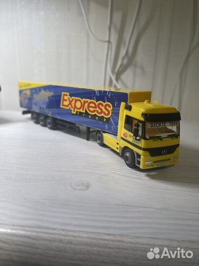 Машина Dickie Грузовик трейлер 38 см