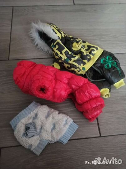 Зимний костюм для собак