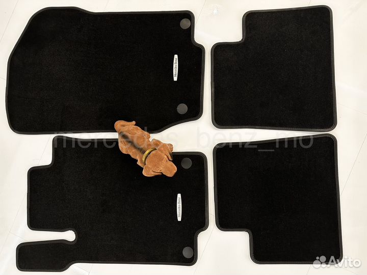 Оригинальные коврики Мерседес, репс и велюр