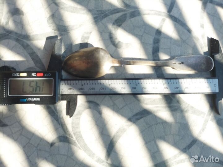 Ложка серебряная антиквариат