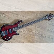 Бас гитара schecter hellraiser-4 bass, emg