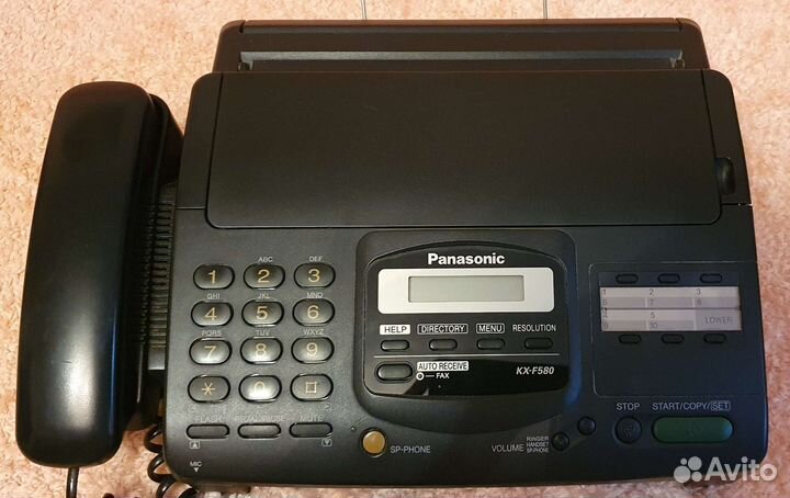 Факс panasonic KX-F580BX