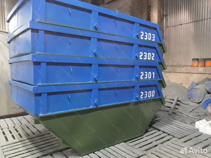 Бункер для мусора 8 м3 7-Б310