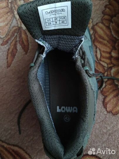 Тактические кроссовки Lowa