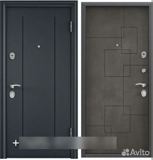Дверь входная металлическая