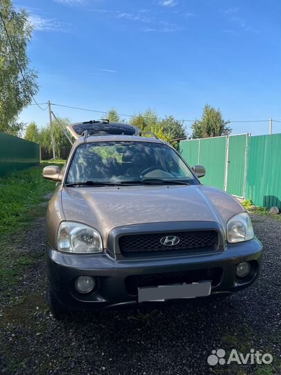 Hyundai Santa Fe 2.7 AT, 2002, 206 000 км