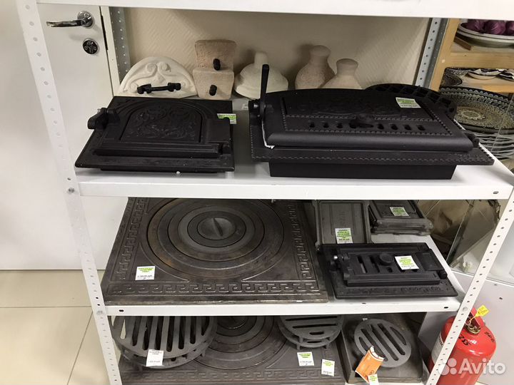 Плита печная чугунная под казан