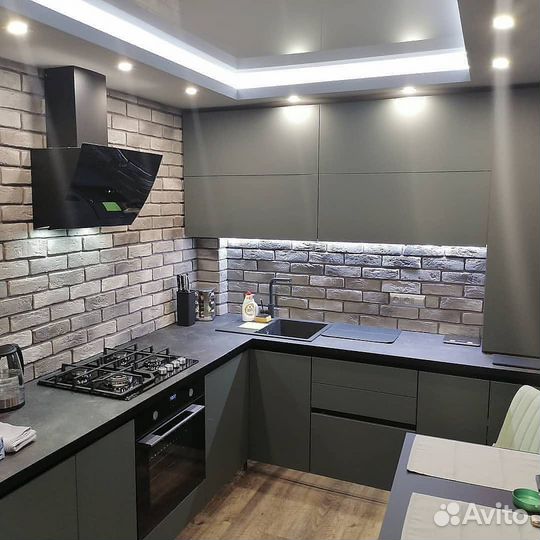 Кухонный гарнитур на заказ. Под ключ