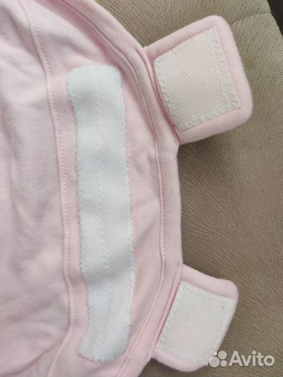 Спальный мешок для новорожденного на липучках