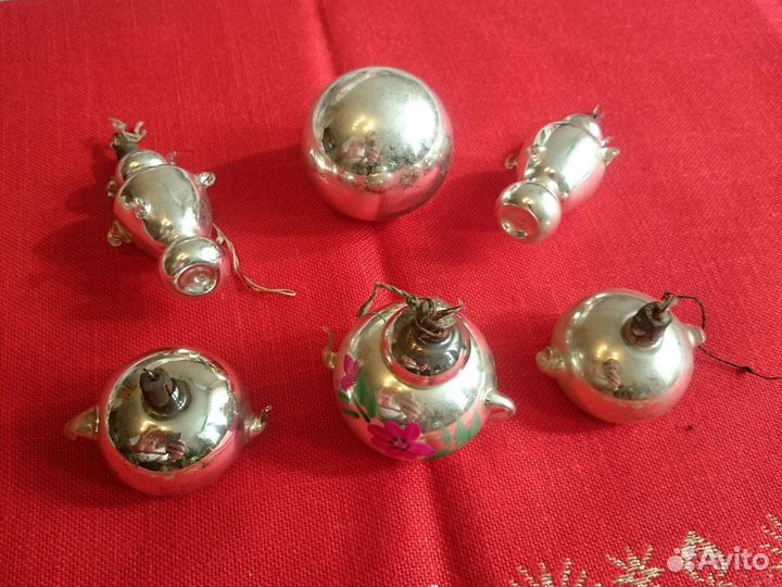 Елочные игрушки СССР