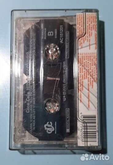 Аудио кассета Coca-Cola новогодняя