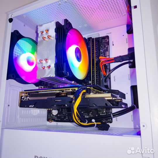 Игровой пк RTX 2070 I3 12100F 512 M2 16 RAM