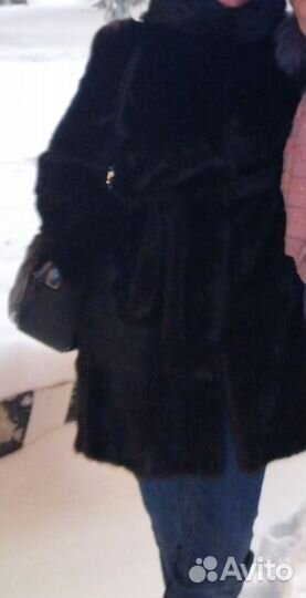 Шуба норковая 46 48 бу